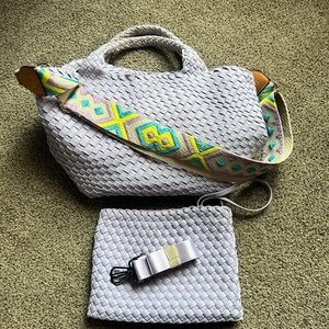 Parker and Hyde woven handbag